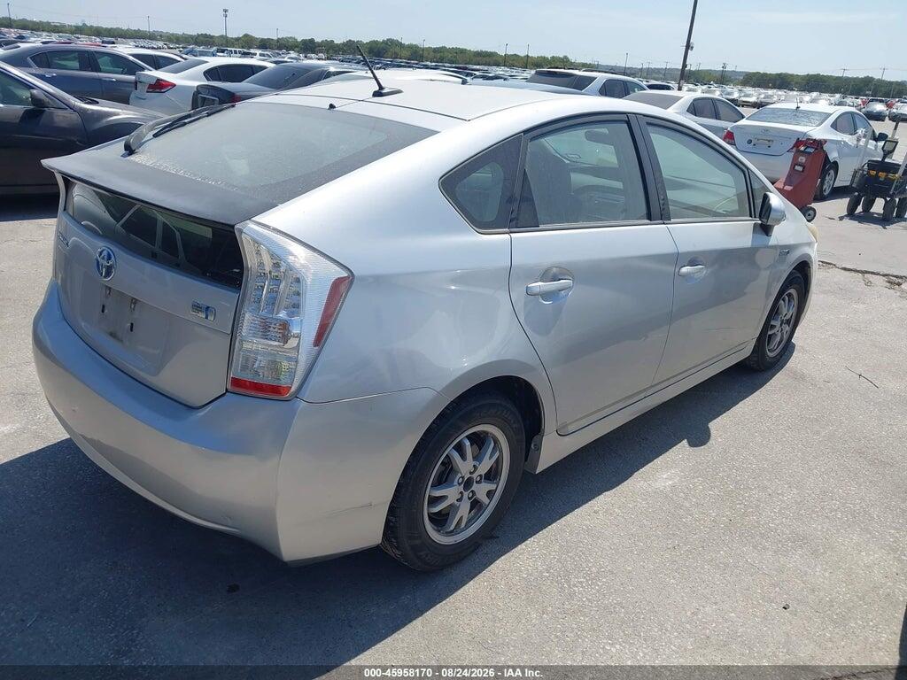 JTDKN3DU6A0178618 2010 TOYOTA PRIUS photo no. 4