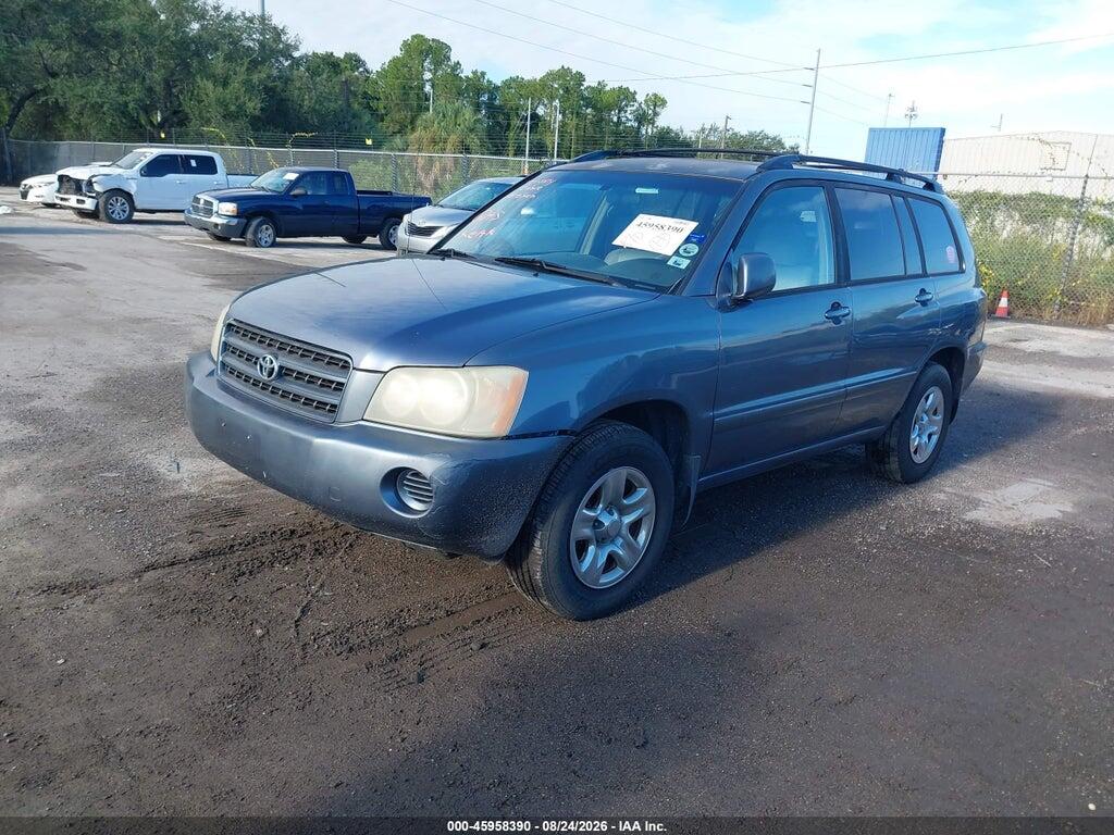 JTEGD21A530057445 2003 TOYOTA HIGHLANDER photo no. 2
