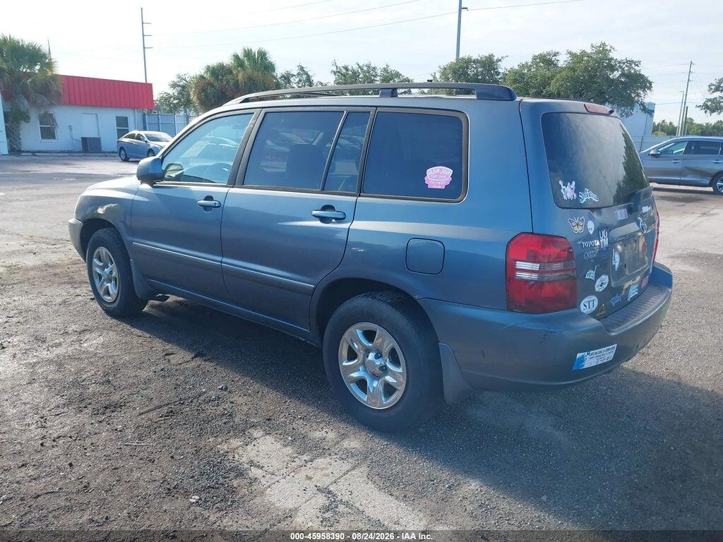 JTEGD21A530057445 2003 TOYOTA HIGHLANDER photo no. 3