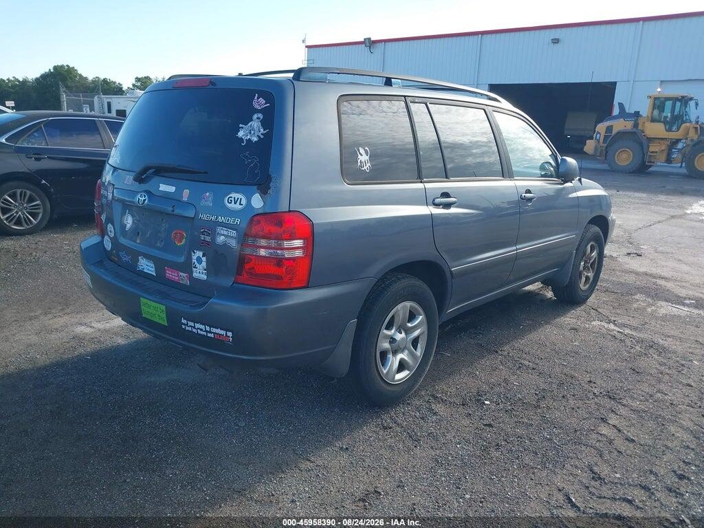 JTEGD21A530057445 2003 TOYOTA HIGHLANDER photo no. 4