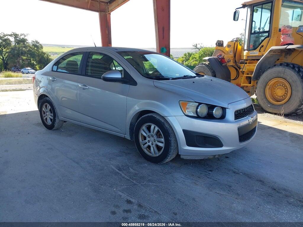 2012 CHEVROLET SONIC 1G1JA5SH0C4192317