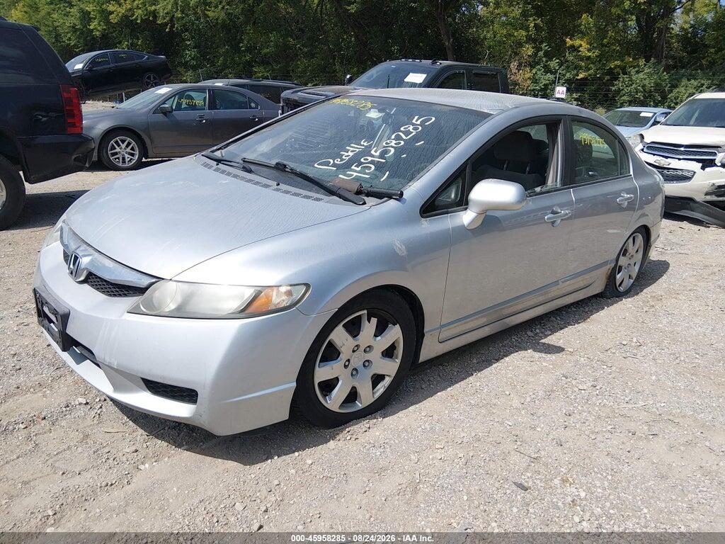 19XFA16539E046684 2009 HONDA CIVIC photo no. 2