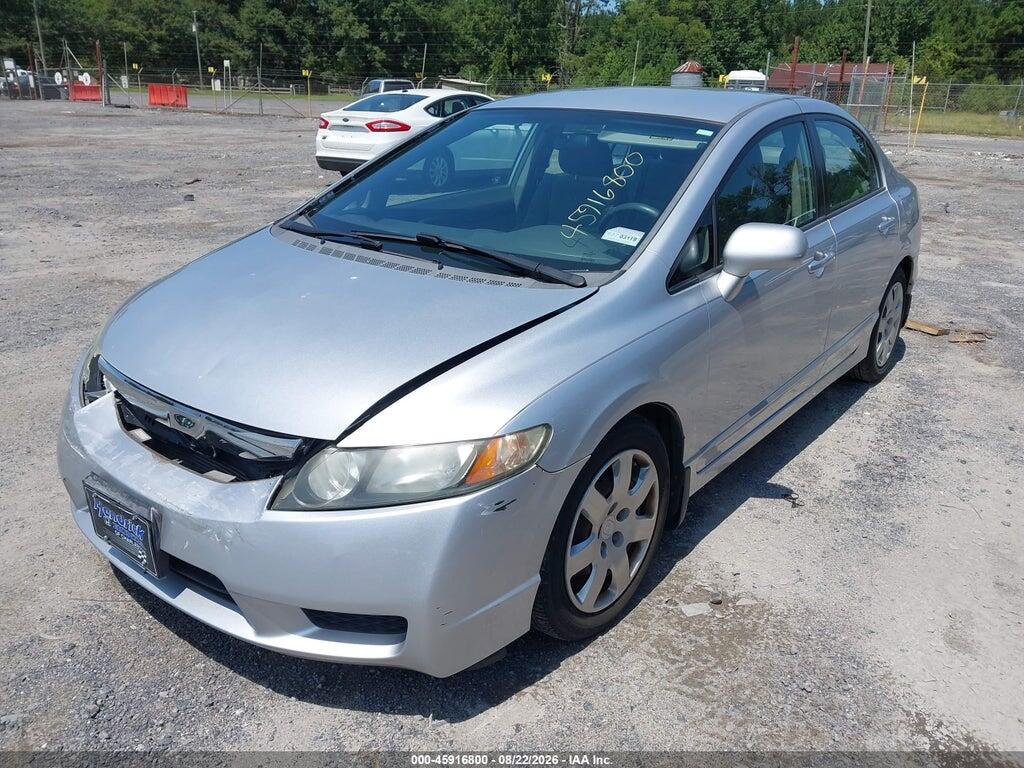 2HGFA16529H359697 2009 HONDA CIVIC photo no. 2