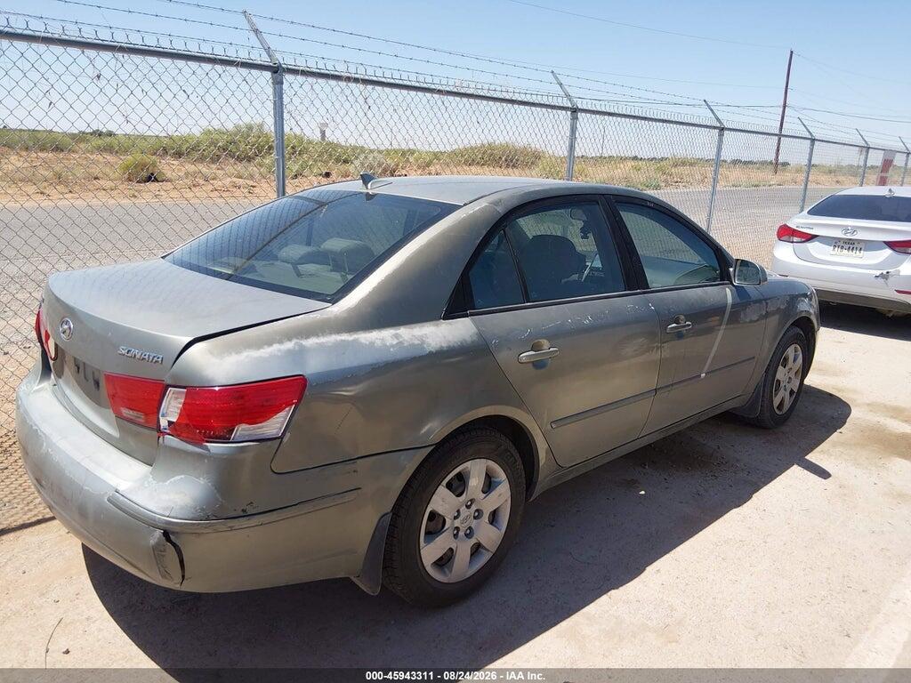5NPET46C69H569859 2009 HYUNDAI SONATA photo no. 4