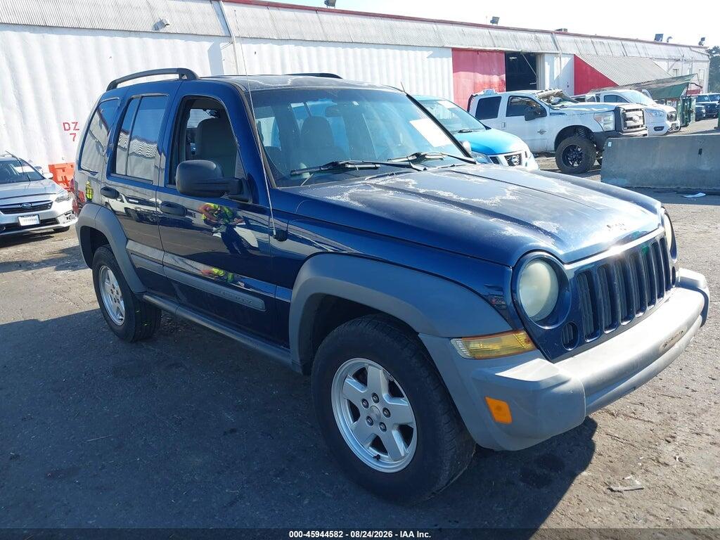 2005 JEEP LIBERTY 1J4GK48K55W539945