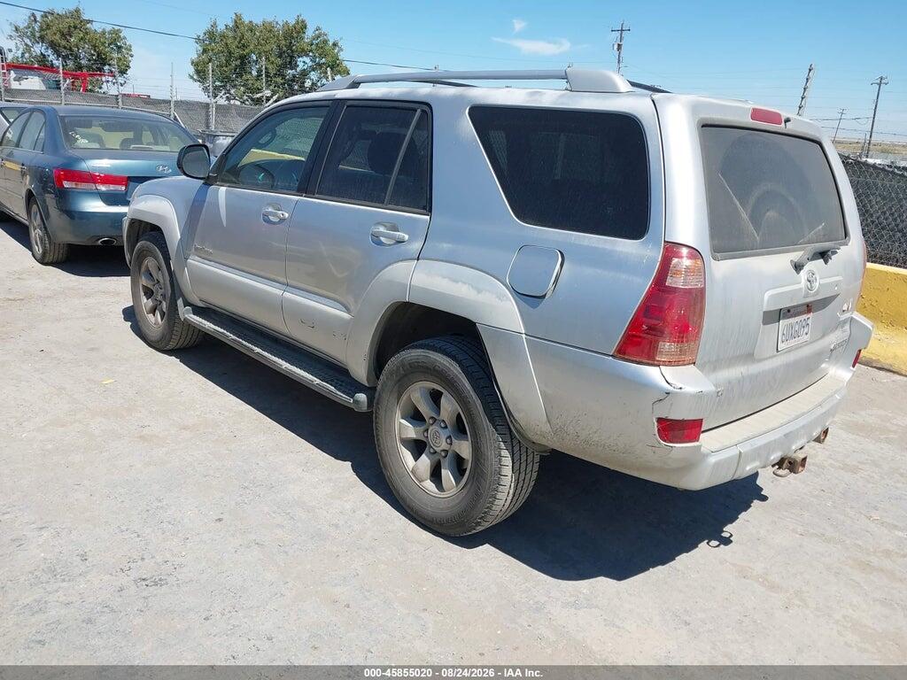 JTEZU14R258037873 2005 TOYOTA 4RUNNER photo no. 3