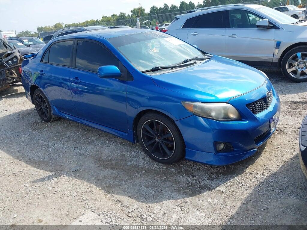 2009 TOYOTA COROLLA 2T1BE40E89C025678