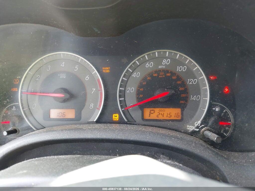 2T1BE40E89C025678 2009 TOYOTA COROLLA photo no. 7