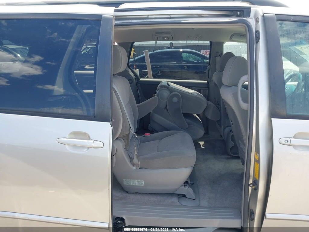 5TDZA23C05S303628 2005 TOYOTA SIENNA photo no. 8