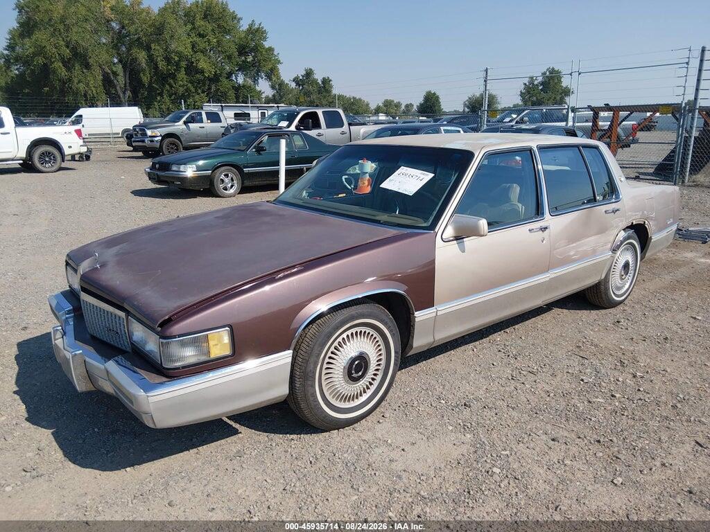 1G6CD5333L4269002 1990 CADILLAC DEVILLE photo no. 2
