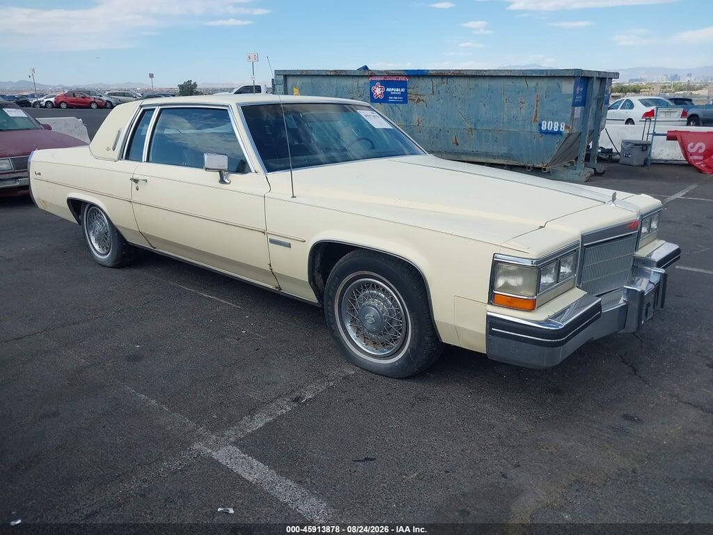1983 CADILLAC DEVILLE 1G6AD4783D9254818
