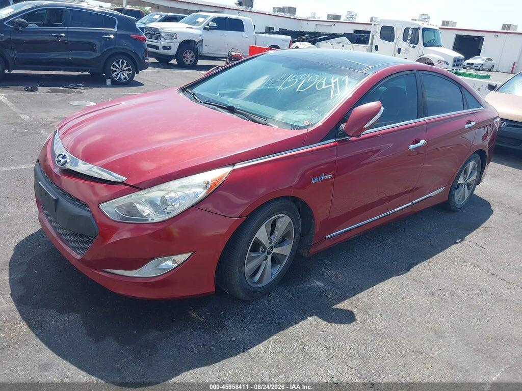 KMHEC4A43CA025328 2012 HYUNDAI SONATA HYBRID photo no. 2