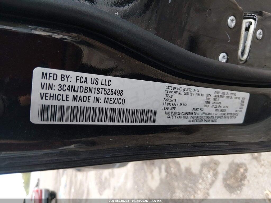 3C4NJDBN1ST526498 2025 JEEP COMPASS photo no. 9