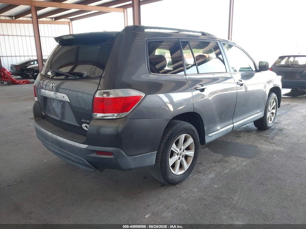 5TDBK3EH0CS131806 2012 TOYOTA HIGHLANDER photo no. 4
