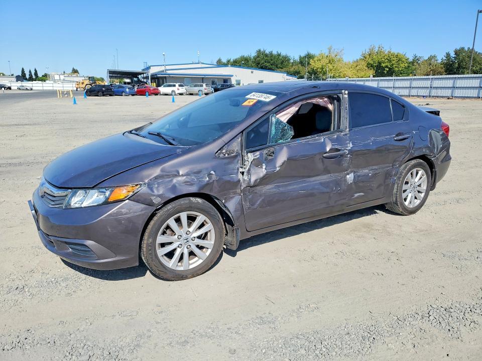 2012 HONDA CIVIC 2HGFB2F86CH605509