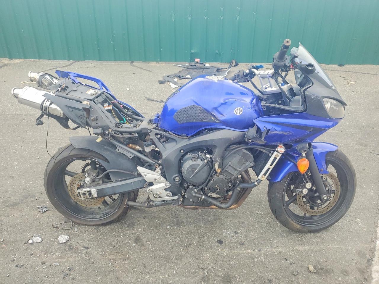 2007 YAMAHA FZ6 JYARJ13E07A000484