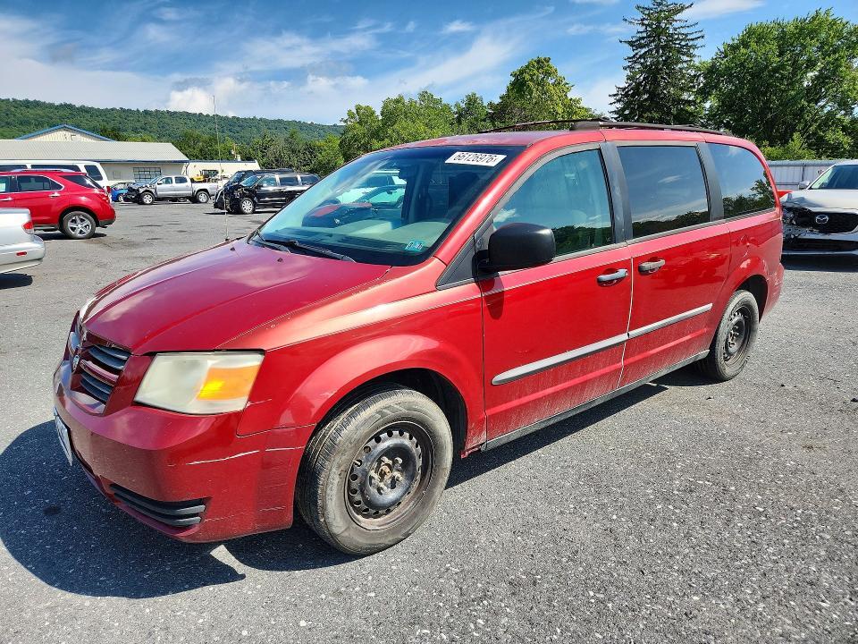 2008 DODGE GRAND CARAVAN 2D8HN44H38R113875