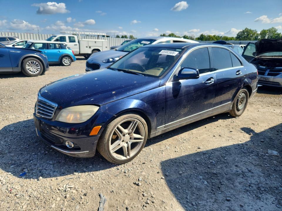 2008 MERCEDES-BENZ C WDDGF81X98F118196