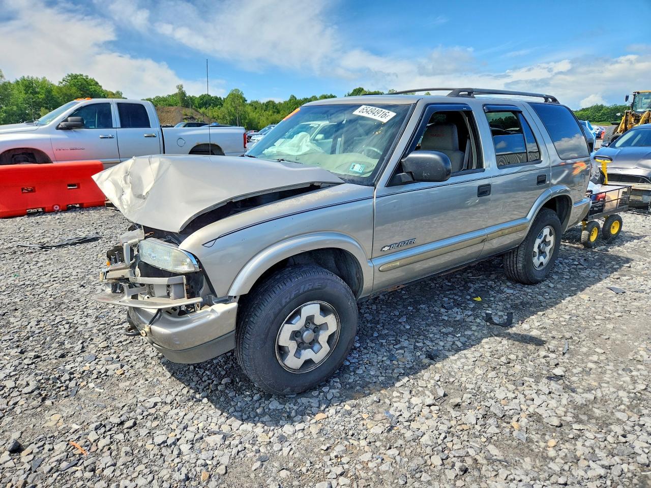 2004 CHEVROLET BLAZER 1GNDT13X64K124489