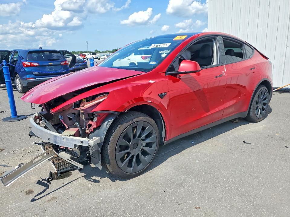 2022 TESLA MODEL Y 7SAYGDEE0NF480871