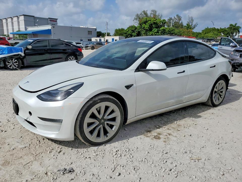 2022 TESLA MODEL 3 5YJ3E1EAXNF186838