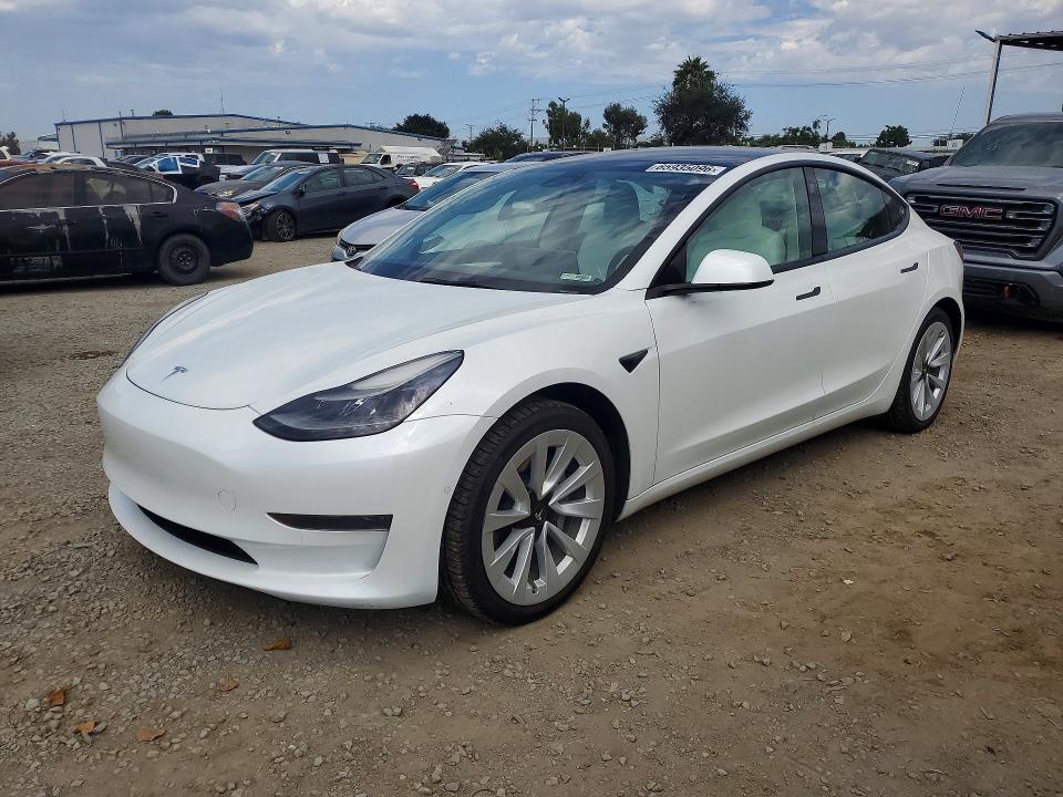 2022 TESLA MODEL 3 5YJ3E1EA9NF320934