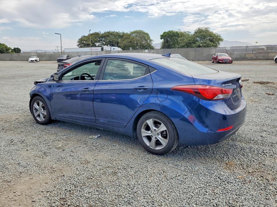 5NPDH4AE1GH676322 2016 HYUNDAI ELANTRA photo no. 2