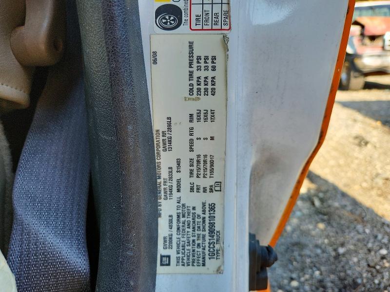 1GCCS149098101365 2009 CHEVROLET COLORADO photo no. 12