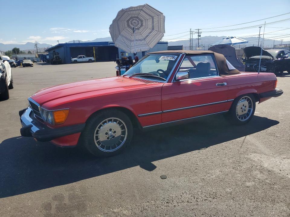 1986 MERCEDES-BENZ 560 WDBBA48D6GA051736