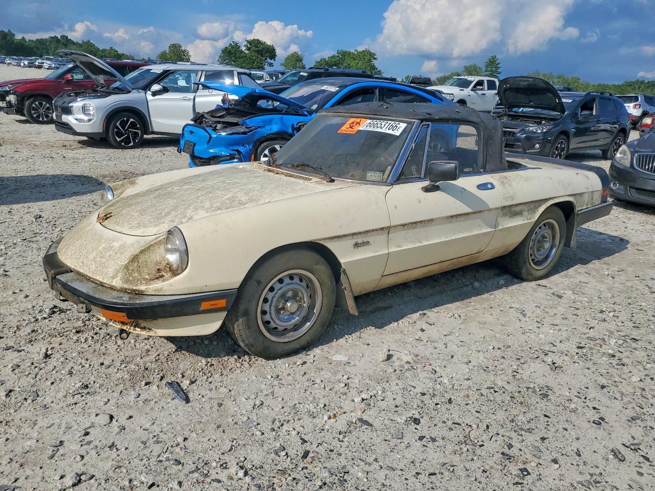 1987 ALFA ROMEO SPIDER ZARBA5641H1045361