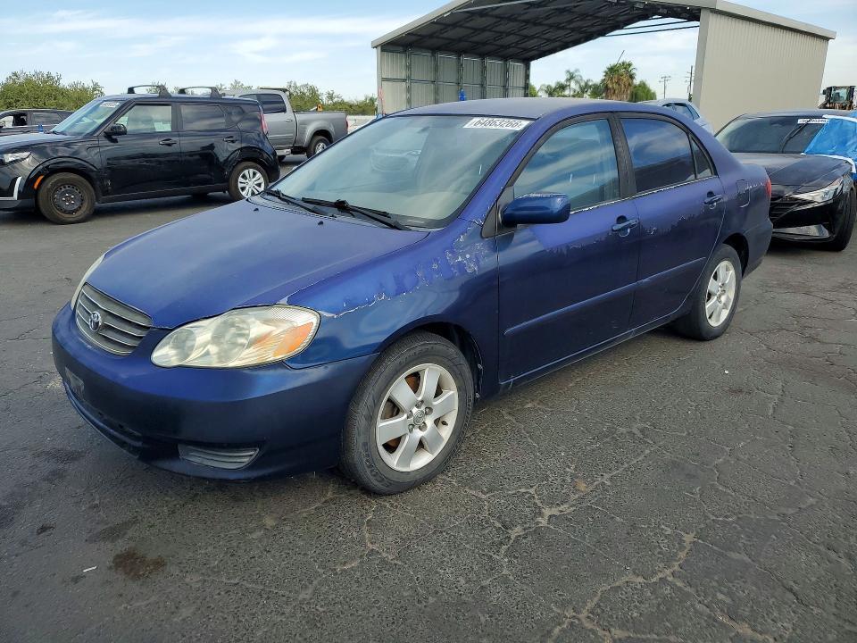 2003 TOYOTA COROLLA JTDBR38E730041987