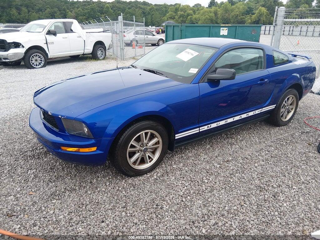 1ZVFT80N055130282 2005 FORD MUSTANG photo no. 2