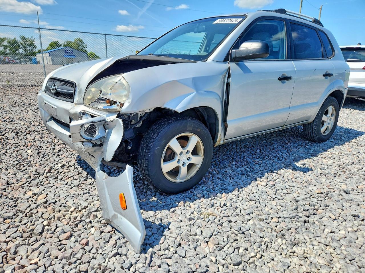 2007 HYUNDAI TUCSON KM8JM12B57U648106