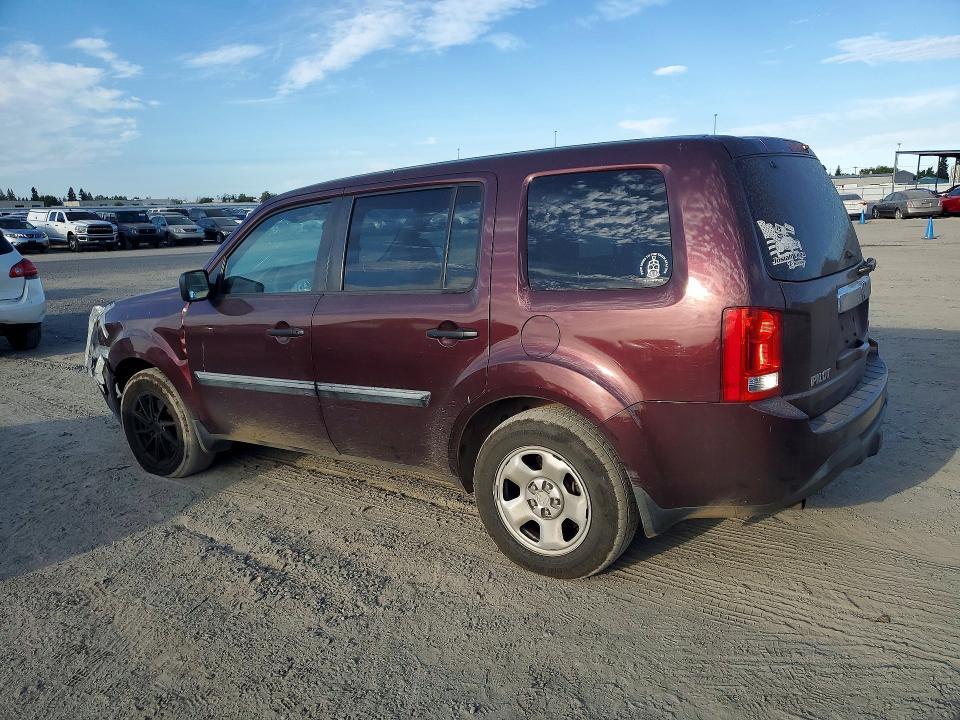 2015 HONDA PILOT LX — Фото 2 из 12