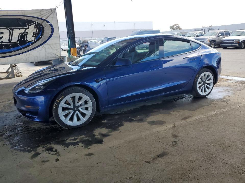 2022 TESLA MODEL 3 5YJ3E1EAXNF143469
