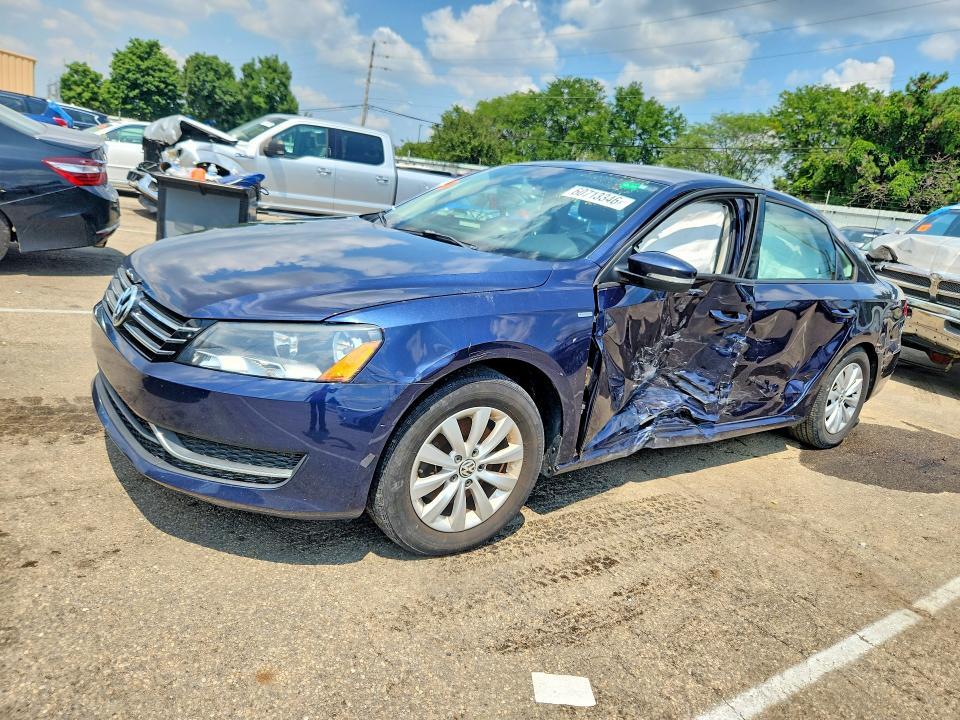 2014 VOLKSWAGEN PASSAT 1VWAT7A30EC077161