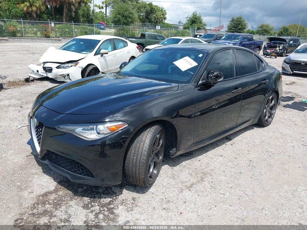 ZARFAECN1H7542731 2017 ALFA ROMEO GIULIA photo no. 2