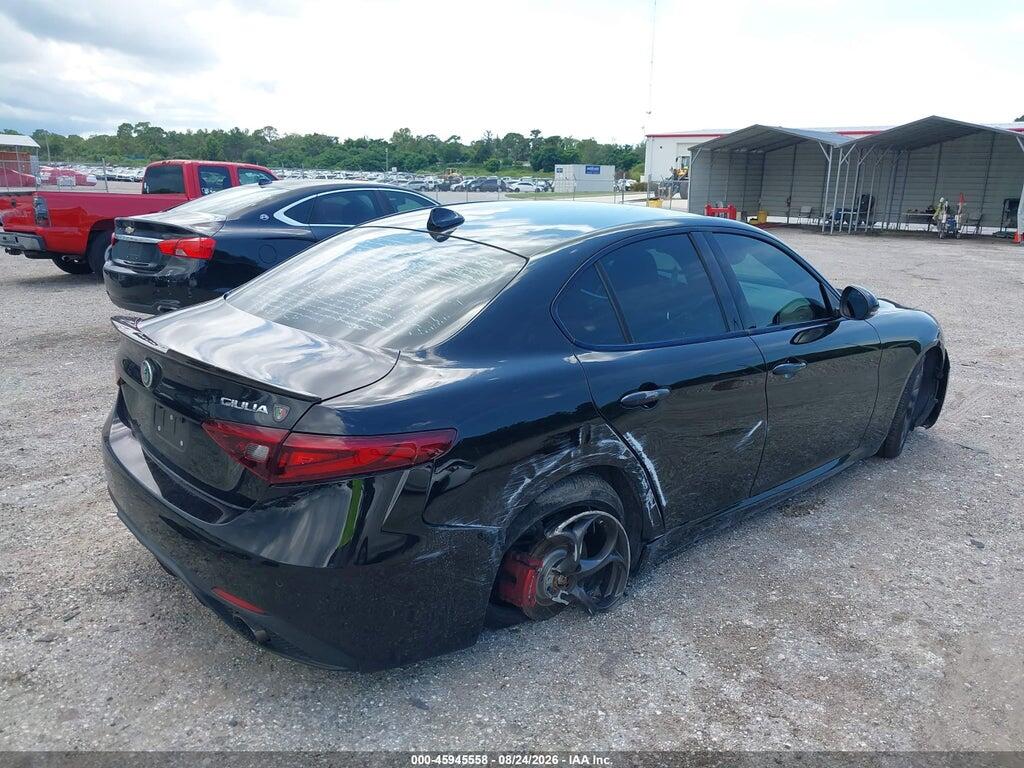 ZARFAECN1H7542731 2017 ALFA ROMEO GIULIA photo no. 4