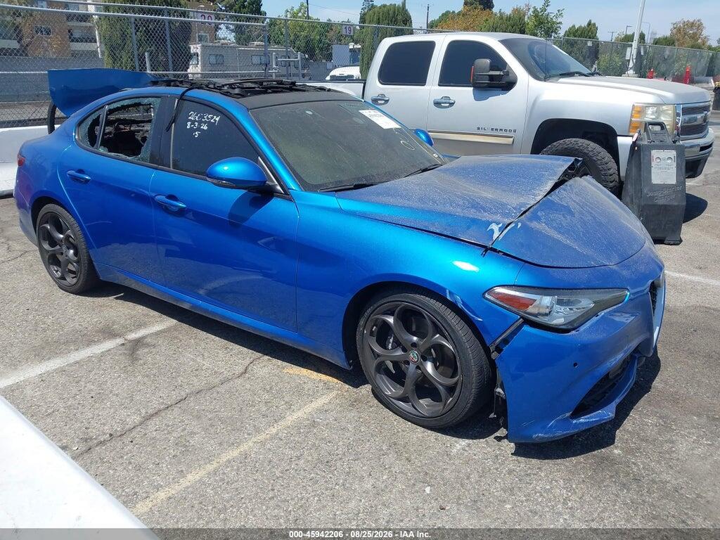 2018 ALFA ROMEO GIULIA ZARFAECN4J7583649