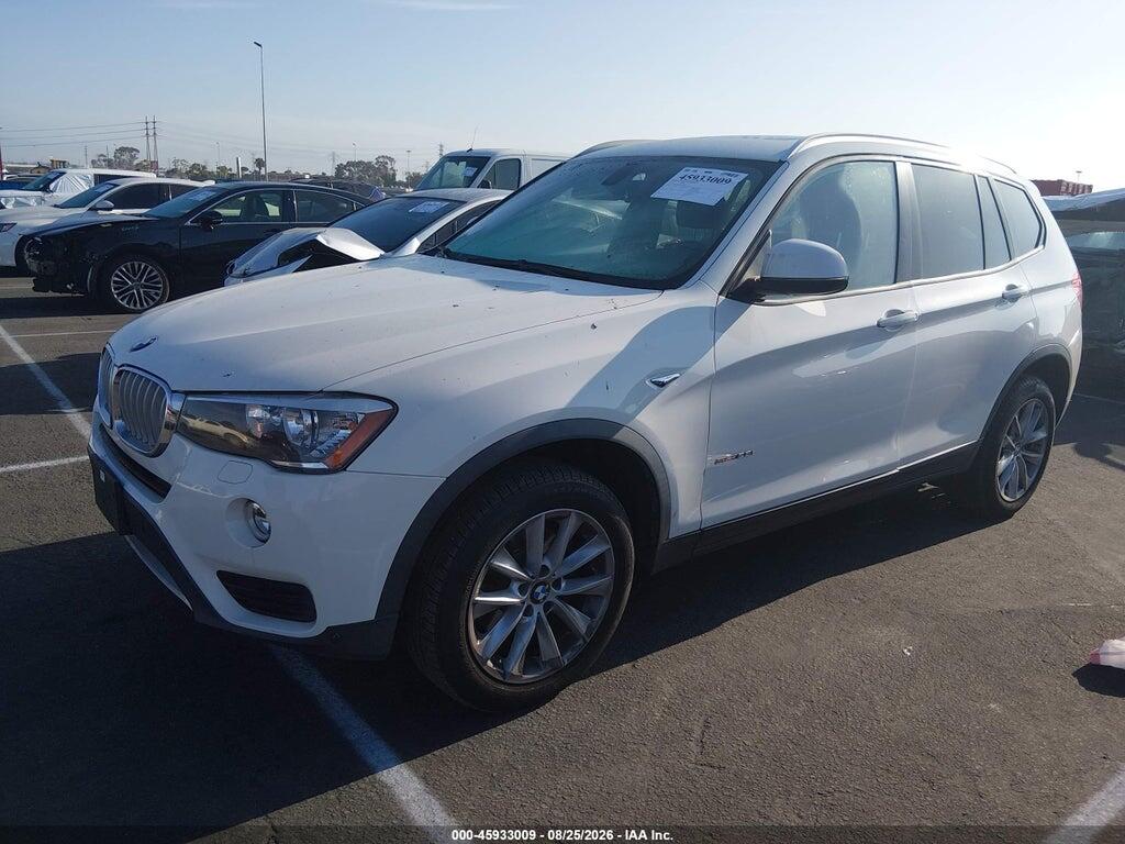 5UXWZ7C33H0V89392 2017 BMW X3 photo no. 2
