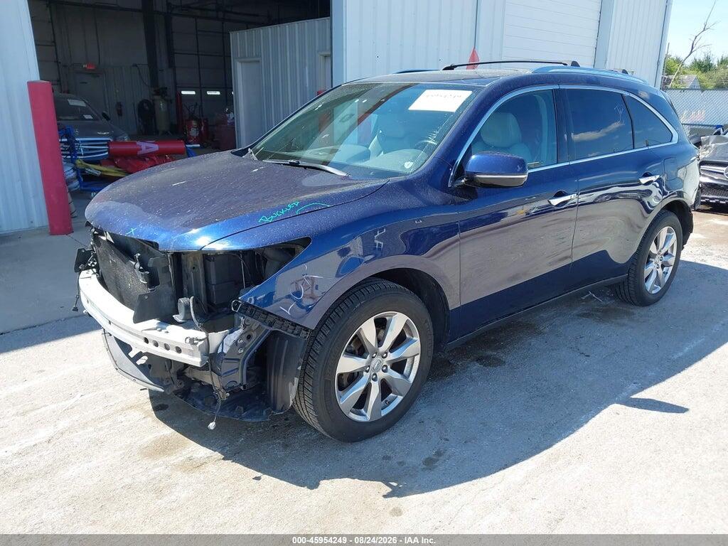 5FRYD4H88FB017968 2015 ACURA MDX photo no. 2