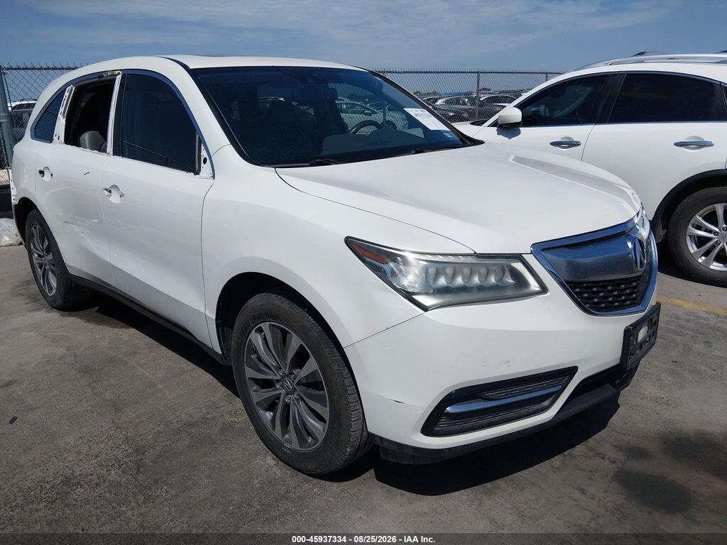 2015 ACURA MDX 5FRYD3H41FB012800