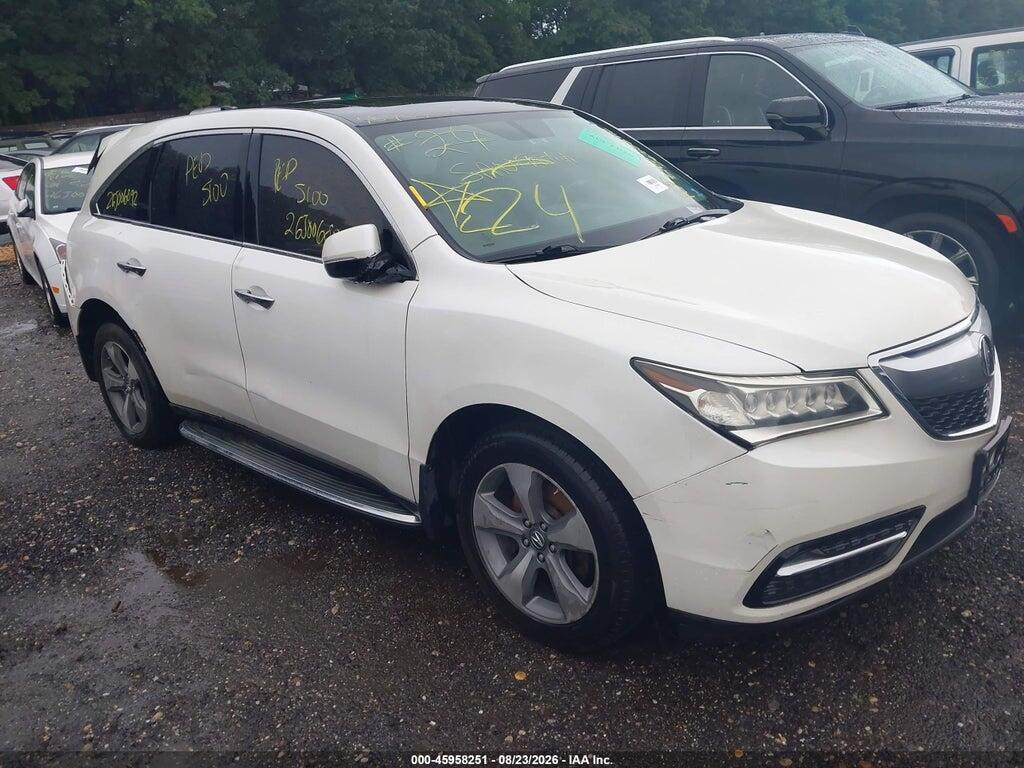 2014 ACURA MDX 5FRYD4H28EB018337