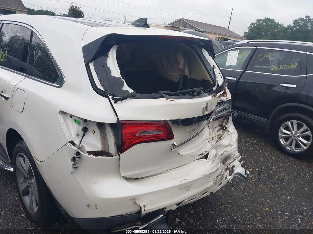 5FRYD4H28EB018337 2014 ACURA MDX photo no. 6