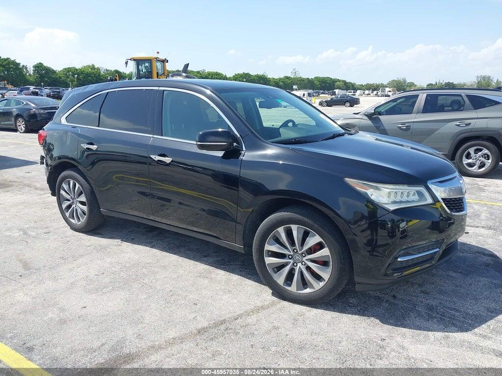 2014 ACURA MDX 5FRYD4H47EB038578