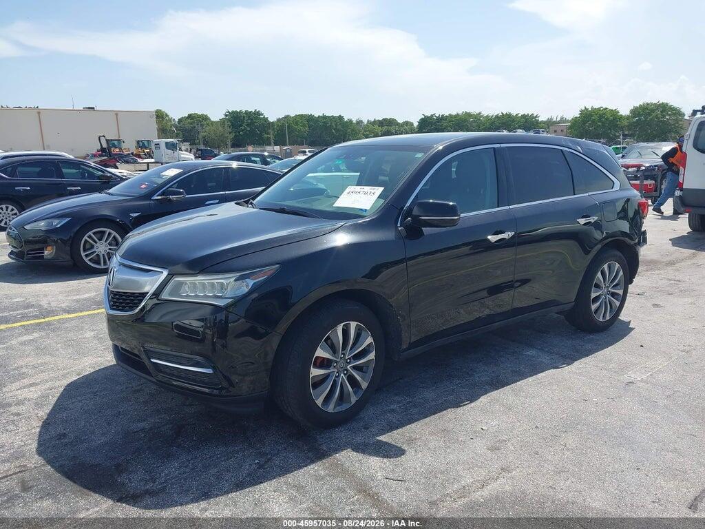 5FRYD4H47EB038578 2014 ACURA MDX photo no. 2