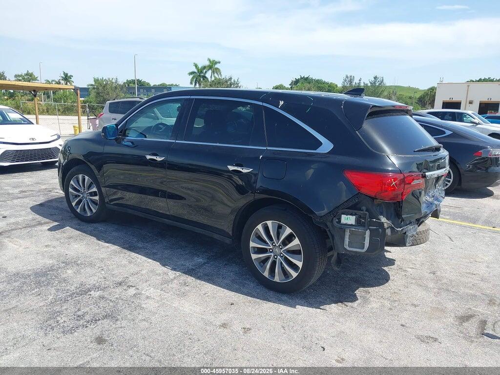5FRYD4H47EB038578 2014 ACURA MDX photo no. 3