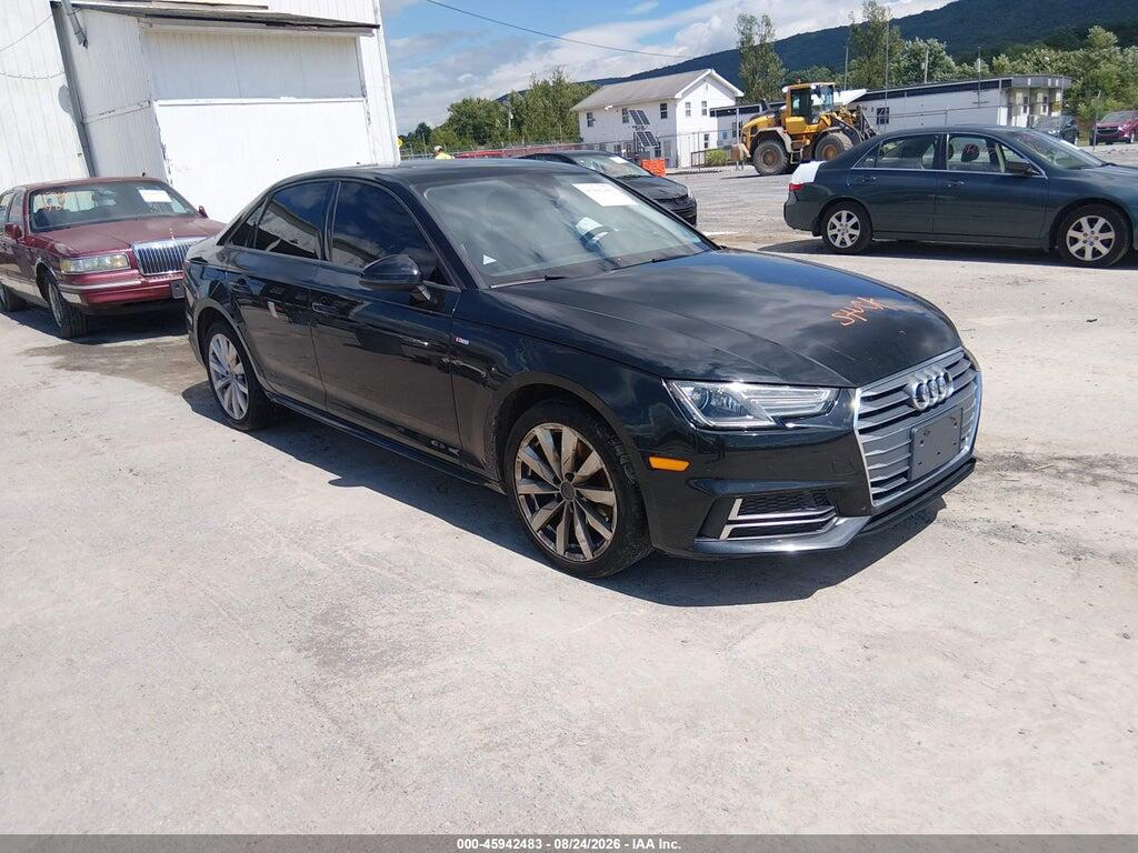 2018 AUDI A4 WAUKMAF42JA192110