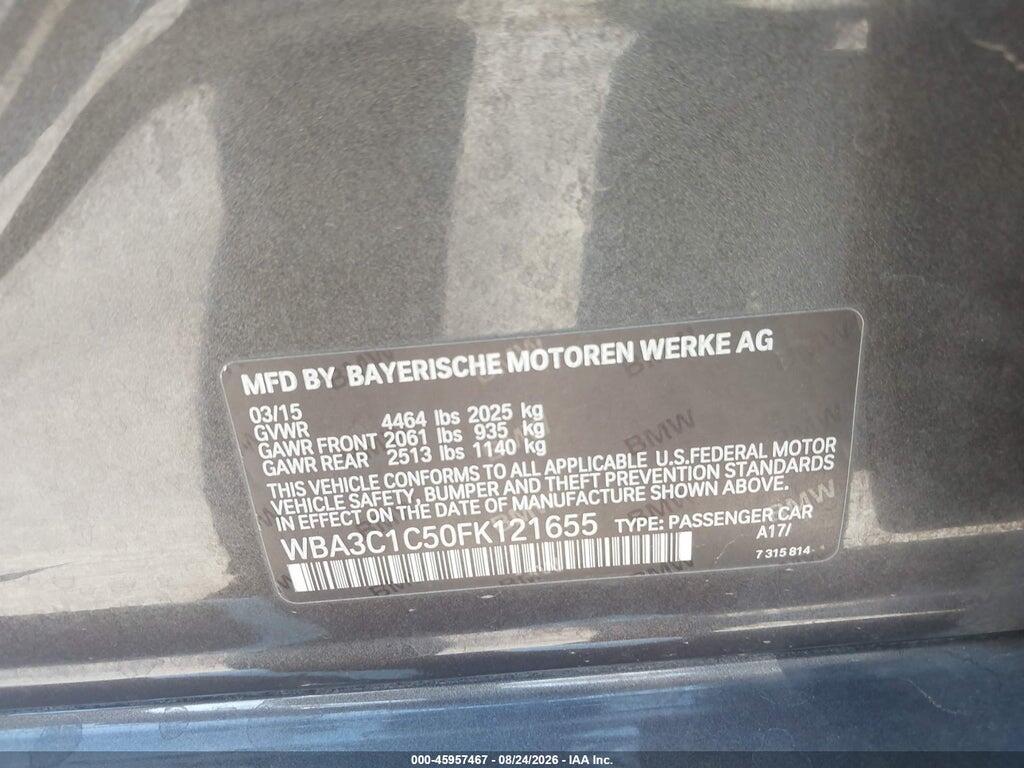 WBA3C1C50FK121655 2015 BMW 328I photo no. 9