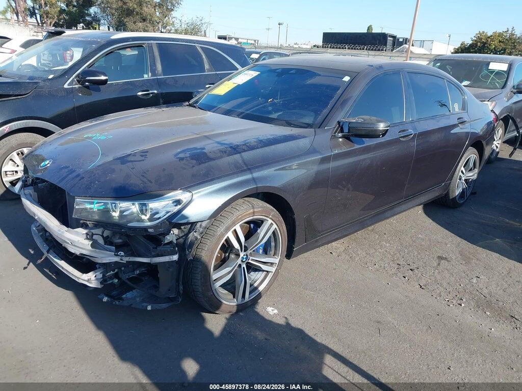 WBA7E2C57JG743196 2018 BMW 740I photo no. 2